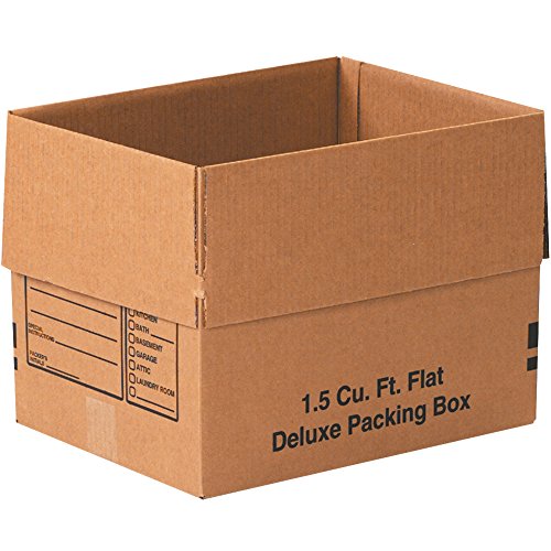 קופסאות משלוח אווידיטי קטנות בגודל 16 אינץ 'על 12 אינץ ' על 12 אינץ', 25 חבילות | קופסת קרטון גלי